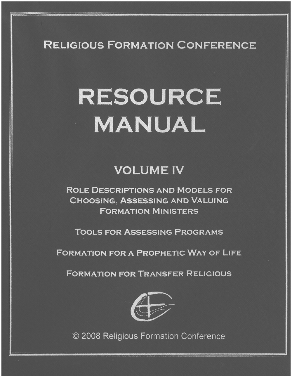 Resource Manual Volume 4 Cover image for Resource Manual Volume 4